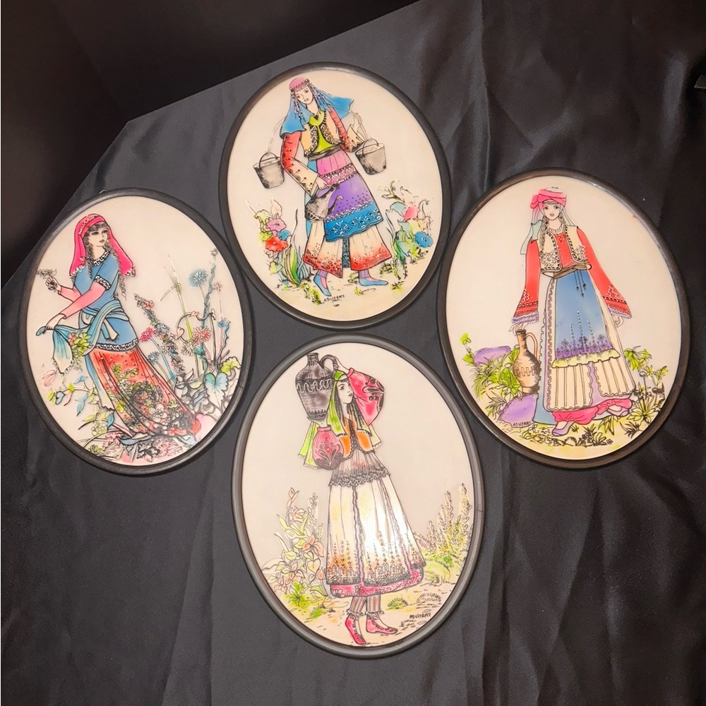 Hand-Painted Turkish Wall Decor Collection